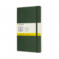Moleskine Large Squared Softcover Notebook: Myrtle Green