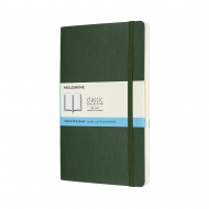 Moleskine Large Dotted Softcover Notebook: Myrtle Green