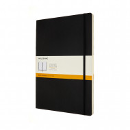 Moleskine Classic A4 Ruled Softcover Notebook: Black