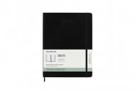 Moleskine 2023 18-Month Weekly Extra Large Softcover Notebook: Black