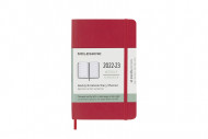 Moleskine 2023 18-month Weekly Pocket Softcover Notebook: Scarlet Red