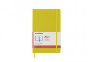 Moleskine 2023 12-month Daily Large Hardcover Notebook: Hay Yellow