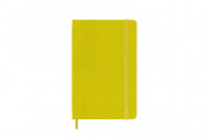 Moleskine Pocket Ruled Hardcover Silk Notebook: Hay Yellow