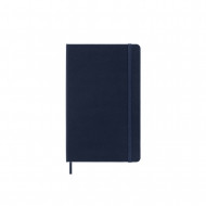 Moleskine 2024 12-Month Daily Large Hardcover Notebook: Sapphire Blue