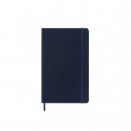 Moleskine 2024 18-month Weekly Large Hardcover Notebook: Sapphire Blue