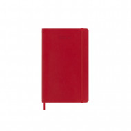 Moleskine 2024 18-month Weekly Large Softcover Notebook: Scarlet Red