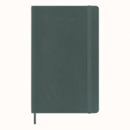 Moleskine 2024 18-month Weekly Large Softcover Notebook: Forest Green
