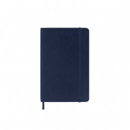 Moleskine 2025 12-Month Daily Pocket Softcover Notebook: Sapphire Blue