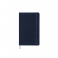 Moleskine 2025 12-month Weekly Large Hardcover Notebook: Sapphire Blue