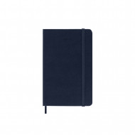 Moleskine 2025 12-Month Weekly Pocket Hardcover Notebook: Sapphire Blue