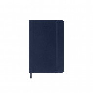 Moleskine 2025 12-month Weekly Pocket Softcover Notebook: Sapphire Blue