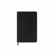 Moleskine 2025 12-Month Weekly Pocket Softcover Notebook: Black