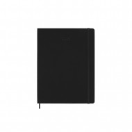 Moleskine 2025 12-Month Weekly XL Hardcover Notebook: Black