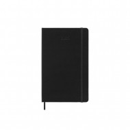 Moleskine 2025 12-month Weekly Vertical Large Hardcover Notebook: Black