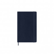 Moleskine 2025 18-month Weekly Large Softcover Notebook: Sapphire Blue