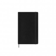 Moleskine 2025 18-month Weekly Large Softcover Notebook: Black