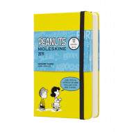 2019 Moleskine Peanuts Limited Edition Notebook Yellow Pocket Daily 12-month Diary
