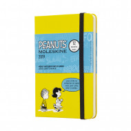 2019 Moleskine Peanuts Limited Edition Notebook Yellow Pocket Weekly 12-month Diary