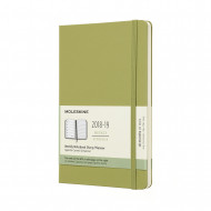 2019 Moleskine Notebook Lichen Green Large Weekly 18-month Diary Hard