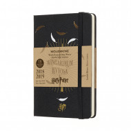 2019 Moleskine Harry Potter Limited Edition Notebook Black Pocket Weekly 18-month Diary