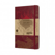 2019 Moleskine Harry Potter Limited Edition Notebook Red Large Weekly 18-month Diary