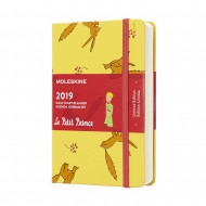 2019 Moleskine Petit Prince Limited Edition Notebook Yellow Pocket Daily 12-month Diary