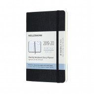 Moleskine 2020 18-month Monthly Pocket Softcover Diary: Black