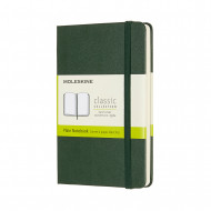 Moleskine Pocket Plain Hardcover Notebook: Myrtle Green