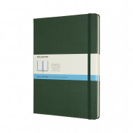 Moleskine Extra Large Dotted Hardcover Notebook: Myrtle Green
