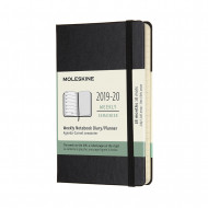 Moleskine 2020 18-month Pocket Weekly Hardcover Diary: Black