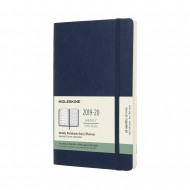 Moleskine 2020 18-month Large Weekly Softcover Diary: Sapphire Blue