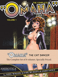 Omaha the Cat Dancer: The Complete Set of Eight Volumes