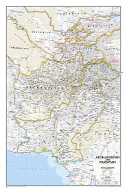 Afghanistan/Pakistan, laminated