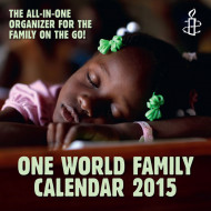2015 Amnesty One World Family Calendar