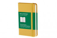 Moleskine Extra Small Orange Yellow Plain Notebook Hard
