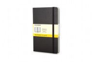Moleskine Large Squared Hardcover Notebook Black