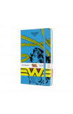 Moleskine Limited Edition Wonder Woman Large Ruled Notebook: Blue