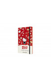 Moleskine Limited Edition Hello Kitty Large Ruled Notebook: Red