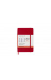 Moleskine 2023 12-month Daily Pocket Softcover Notebook: Scarlet Red