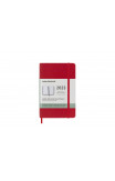 Moleskine 2023 12-month Weekly Pocket Softcover Notebook: Scarlet Red