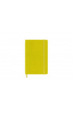 Moleskine Pocket Ruled Hardcover Silk Notebook: Hay Yellow