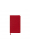 Moleskine 2024 12-Month Daily Large Hardcover Notebook: Scarlet Red