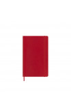 Moleskine 2024 12-Month Daily Large Softcover Notebook: Scarlet Red