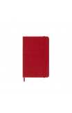 Moleskine 2024 12-Month Daily Pocket Hardcover Notebook: Scarlet Red