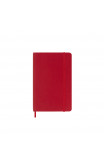 Moleskine 2024 12-month Daily Pocket Softcover Notebook: Scarlet Red
