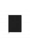 Moleskine 2024 PRO 12-Month Weekly Vertical XL Hardcover Notebook: Black