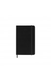 Moleskine 2024 12-Month Weekly Pocket Hardcover Notebook: Black