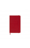 Moleskine 2024 12-month Weekly Pocket Hardcover Notebook: Scarlet Red
