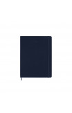 Moleskine 2024 12-Month Weekly XL Hardcover Notebook: Sapphire Blue