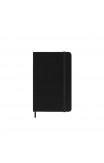 Moleskine 2024 12-Month Weekly Vertical Pocket Hardcover Notebook: Black
